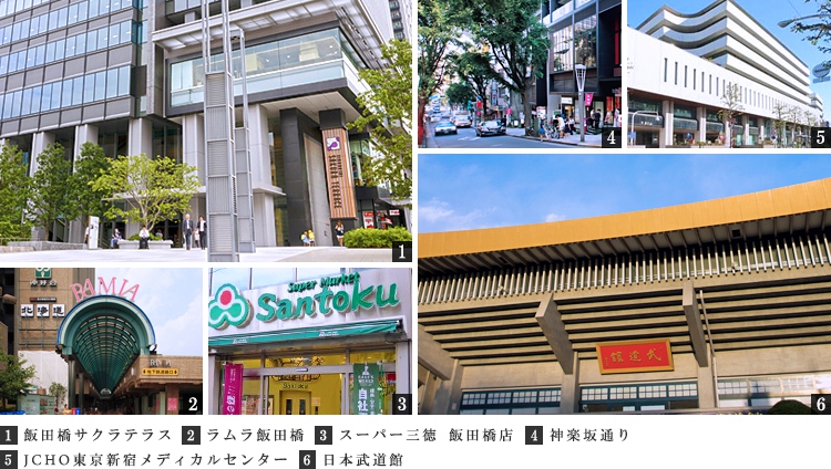 パークアクシス飯田橋レジデンス：周辺環境