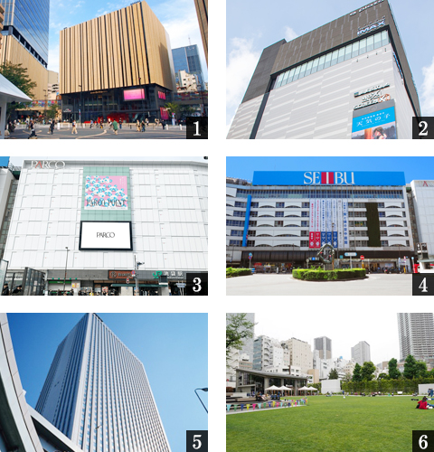 高級賃貸マンション：パークアクシス池袋イースト：周辺環境画像