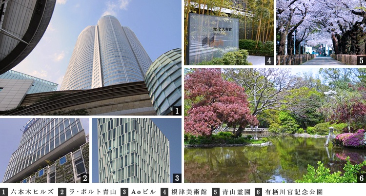 パークアクシス南青山七丁目：周辺環境