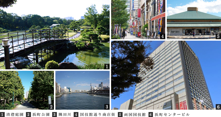 パークアクシス森下：周辺環境