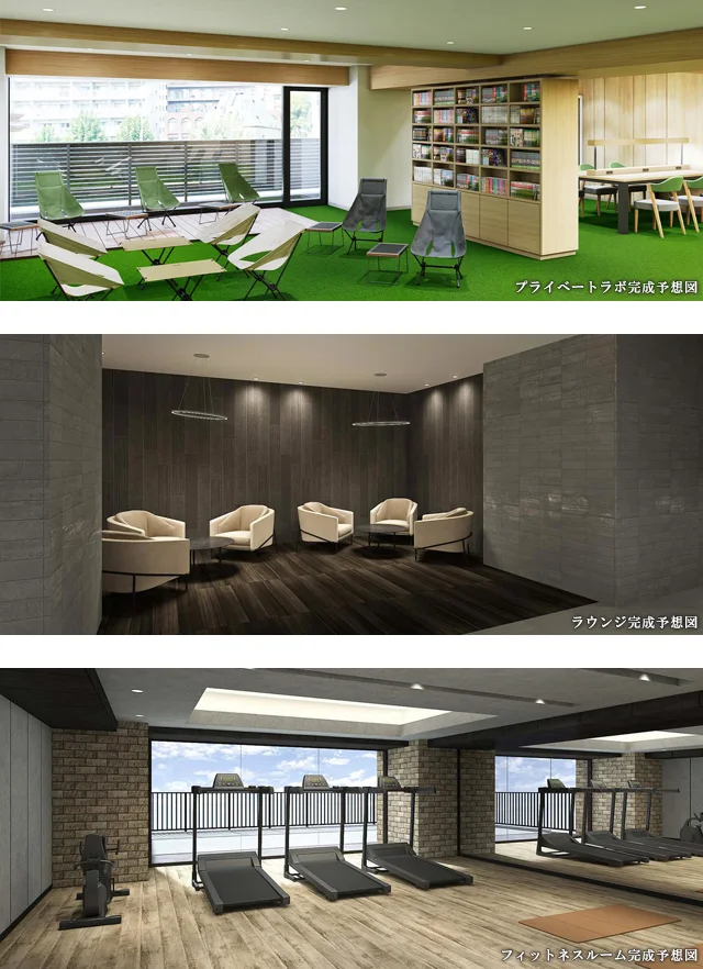 高級賃貸マンション：パークアクシス西大島コンフォートスクエア：設備・仕様画像