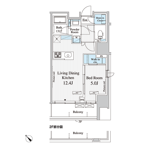 パークアクシス御茶ノ水：間取図