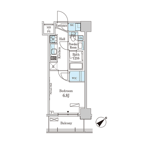 パークアクシス大塚ガーデンスクエア｜間取図