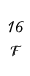 16F